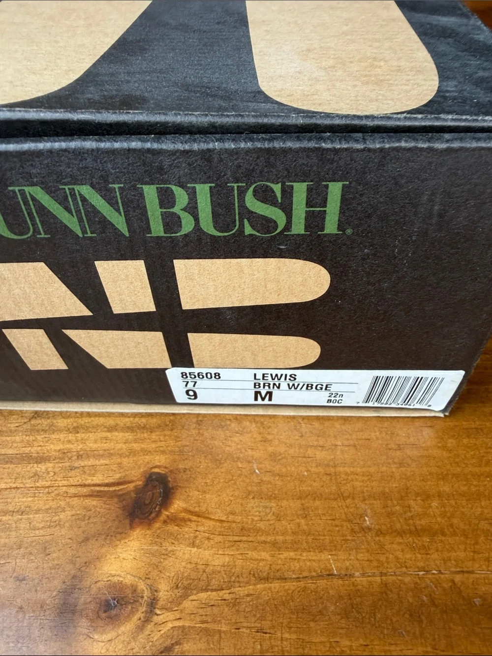Nunn Bush Lewis Brown Sport Casual Shoe Sz 9